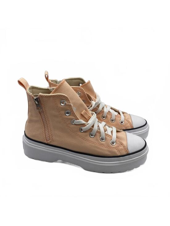 Converse Shoes - Converse Chuck Taylor All Star Lift Platform High Peach Beam Canvas Size 7